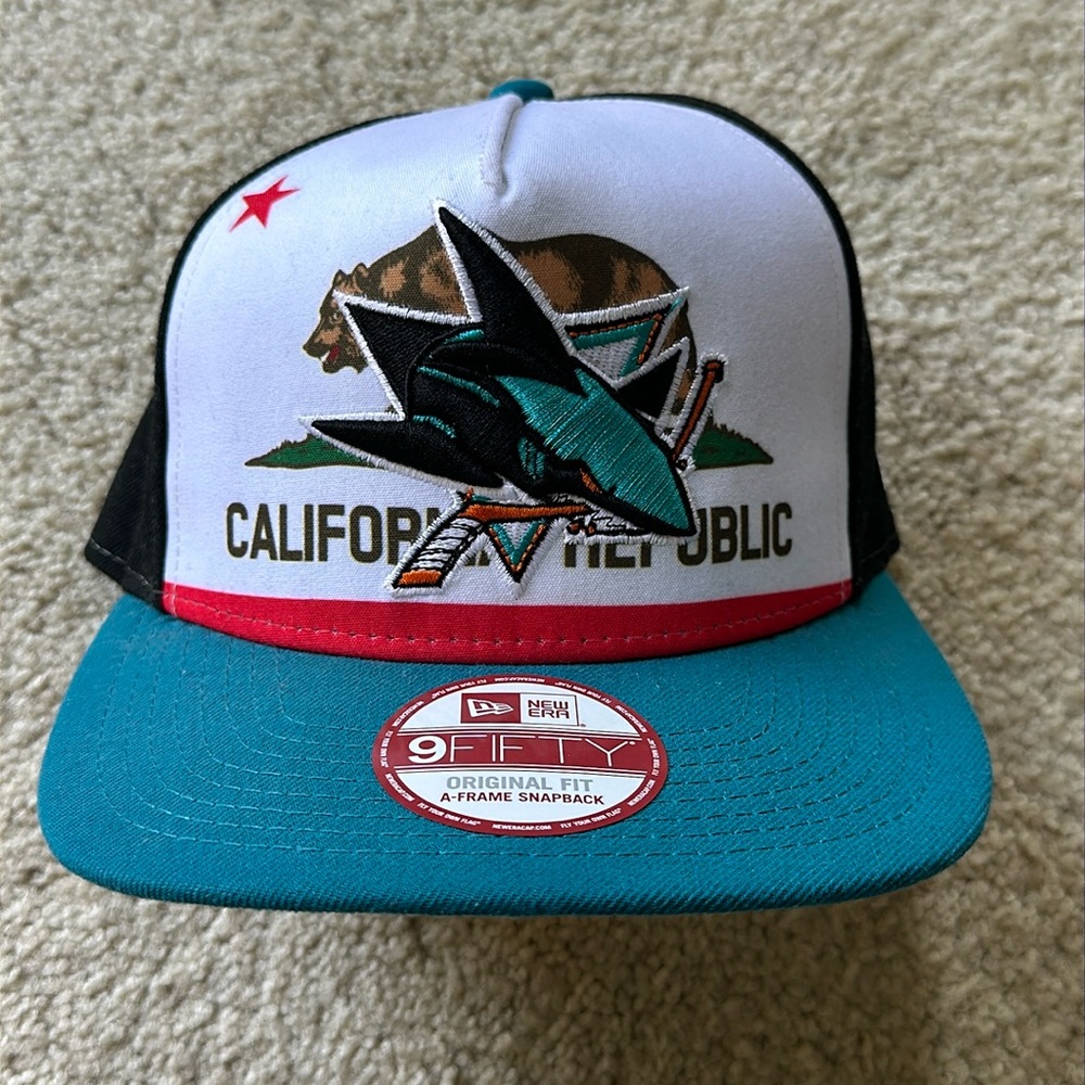 San Jose Sharks New Era California Republic SnapBack